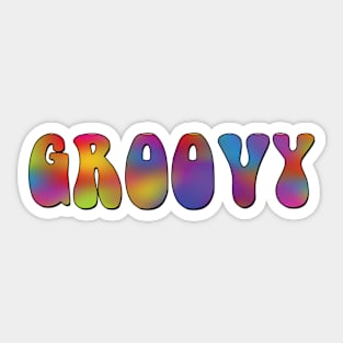 Groovy Sticker